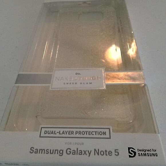 Case-Mate Sheer Glam Galaxy Note 5 Case (L) - Picture 1 of 7